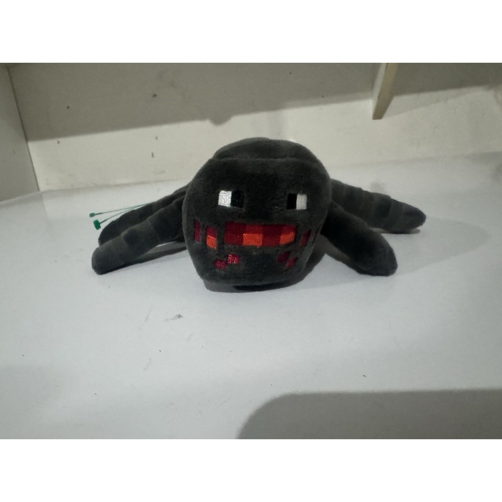 2014 Minecraft Spider Plush Jinx Mojang Game Spin Master Stuffed Animal 9"